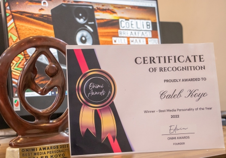 CoELIB Radio Presenter wins big at ONIMI Awards