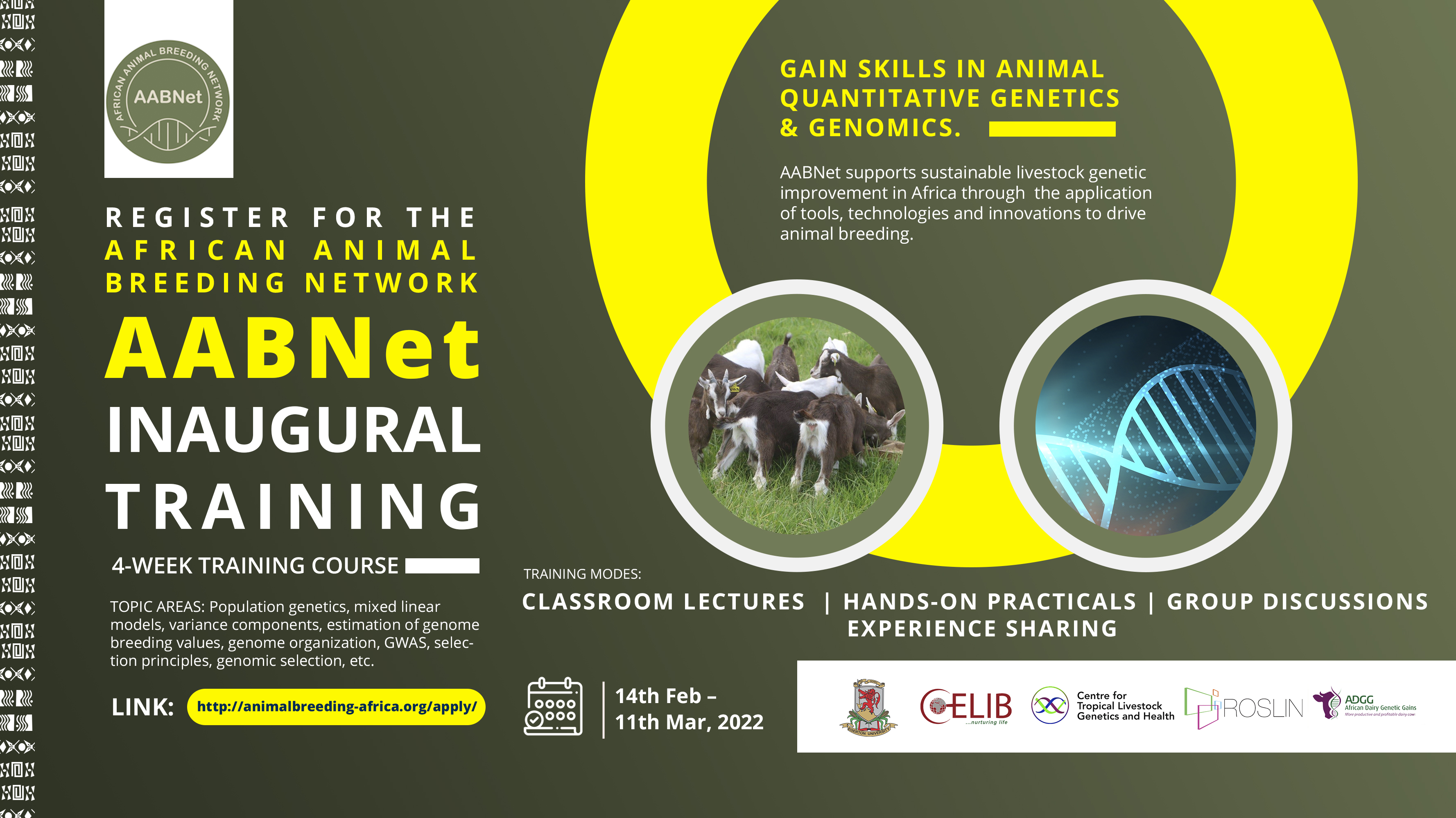 African Animal Breeding Network (AABNet) Inaugural Training